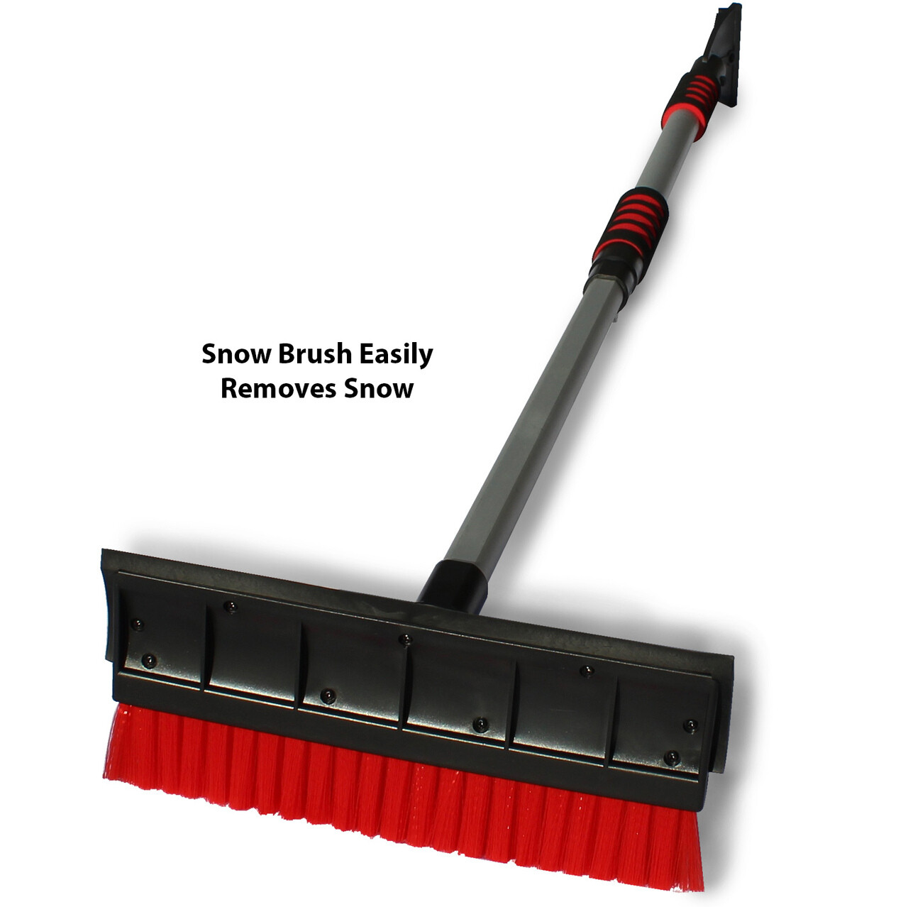 Multi Car Snow Broom Ice Snow Scraper 32"-49" Extendable Snow Remover Squeegee