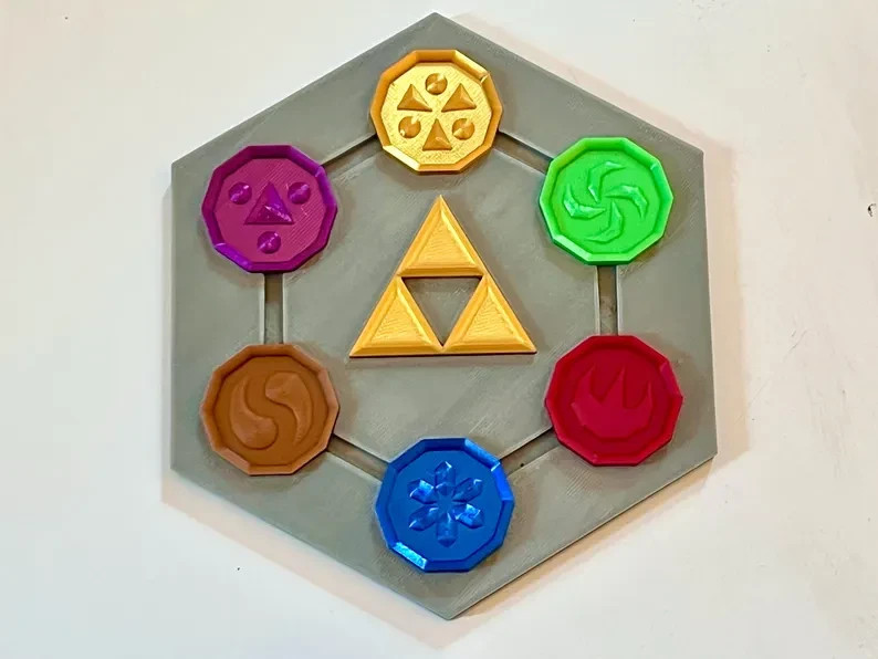 Legend of Zelda Ocarina of Time Sage Medallions LoZ OoT