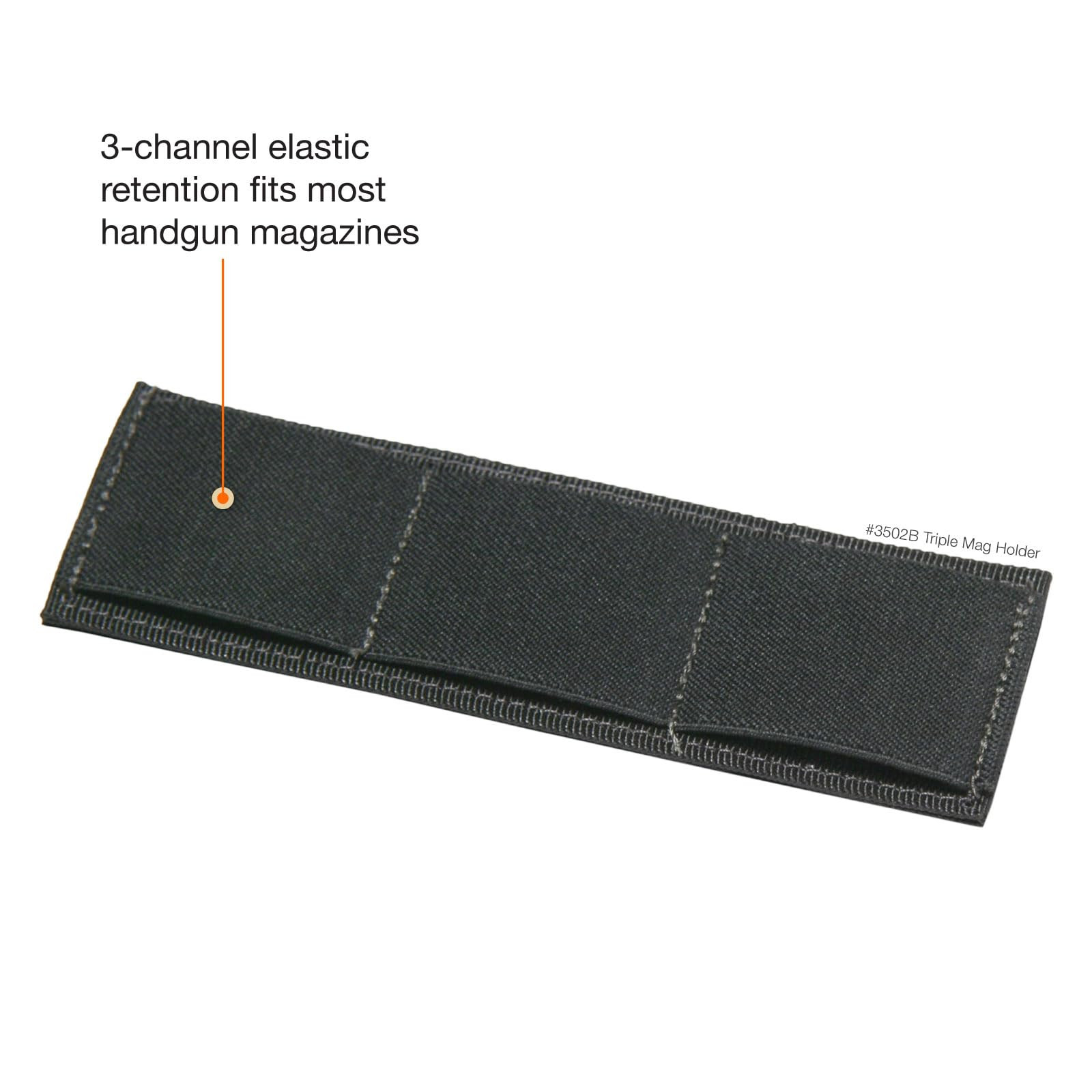 Modular 3-Clip Holster (Black)