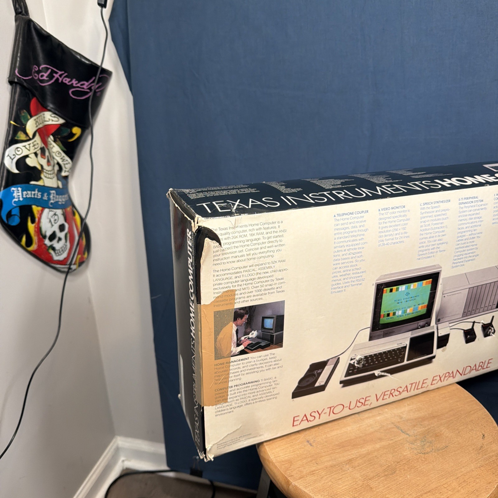 Vintage Texas Instruments TI 99/4A Home Computer System In Box Never Used