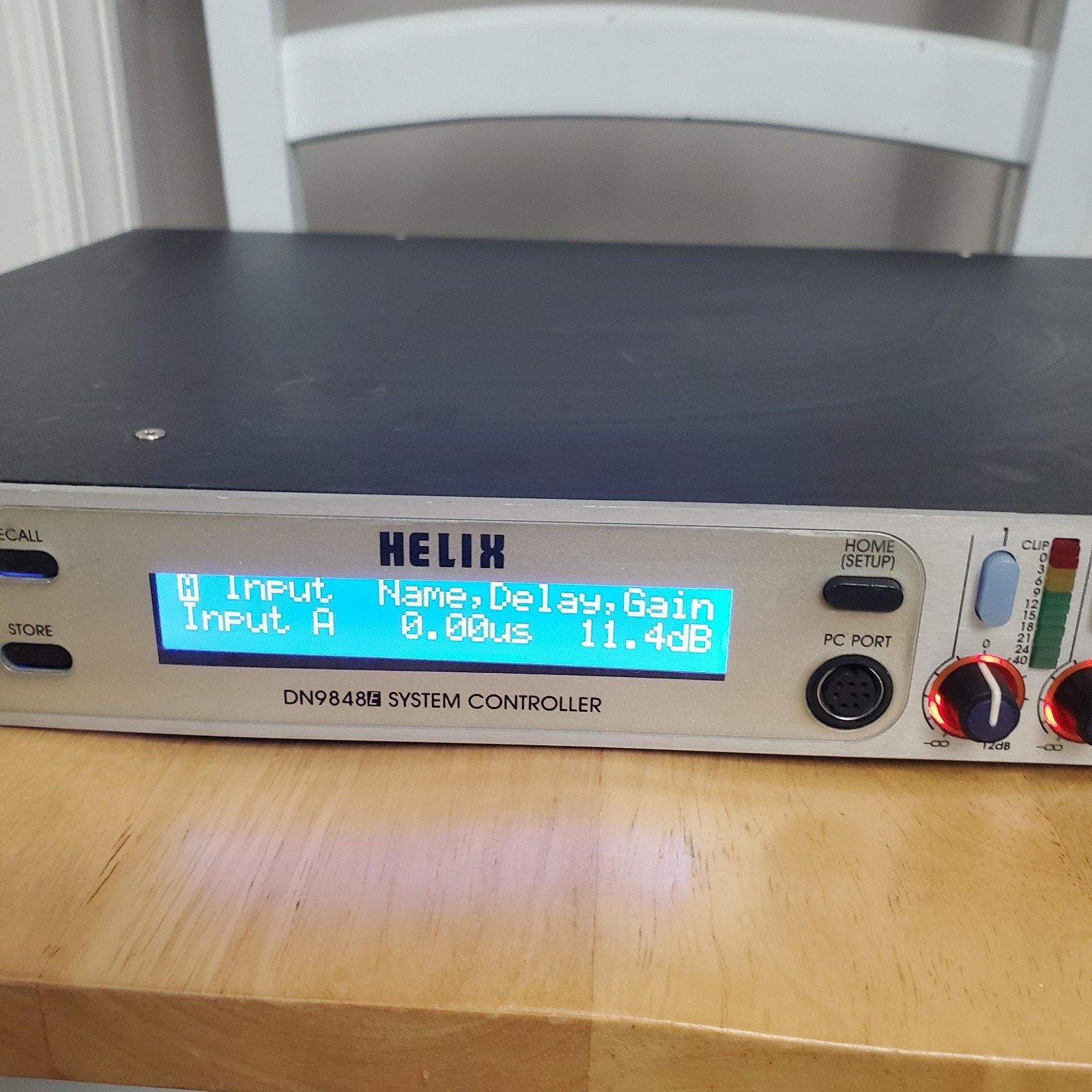 Klark Teknik Helix DN9848E System Controller 4 Inputs And 8 Outputs