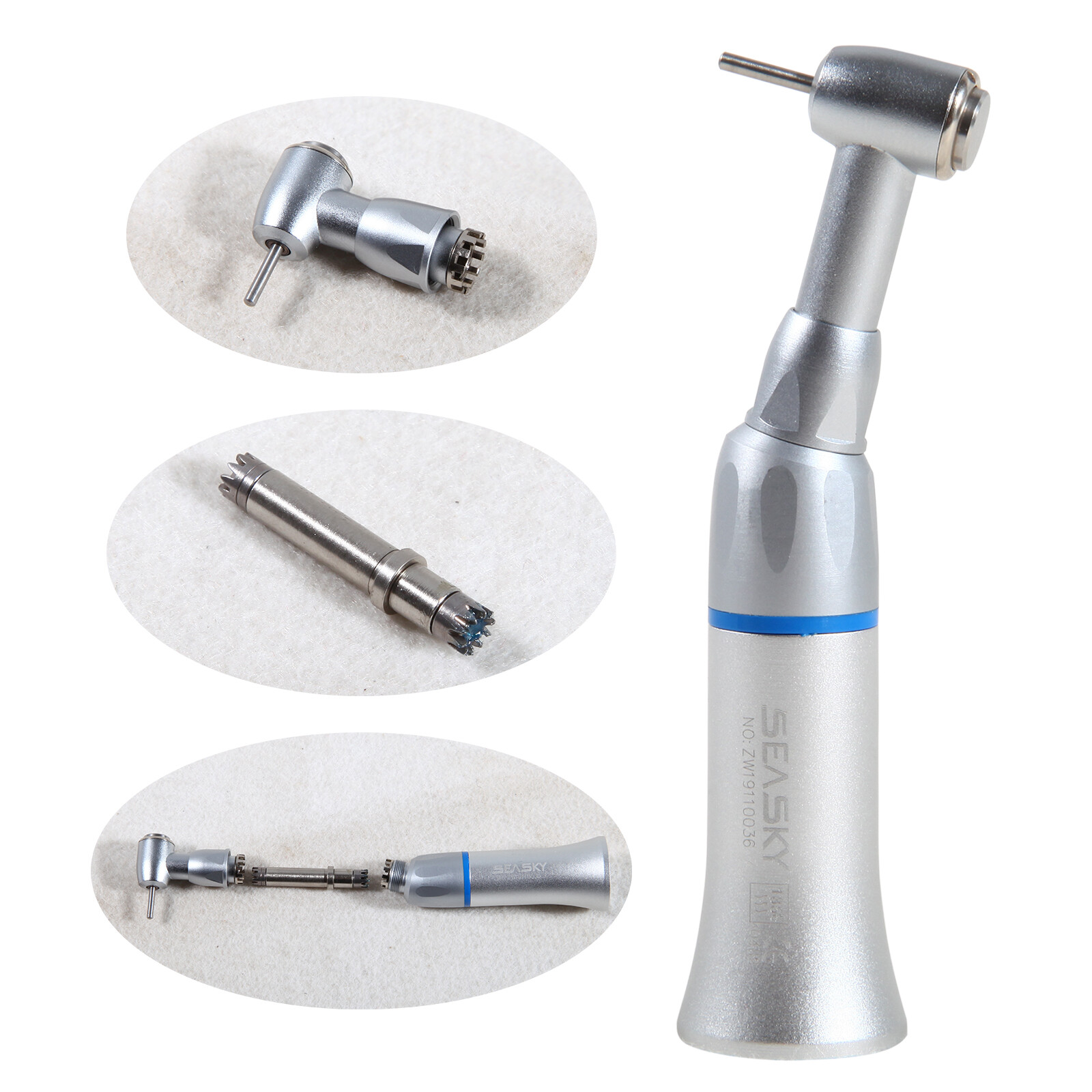 Dental Low Slow Speed Contra Angle Handpiece Fit FG 1.6mm Burs E-type