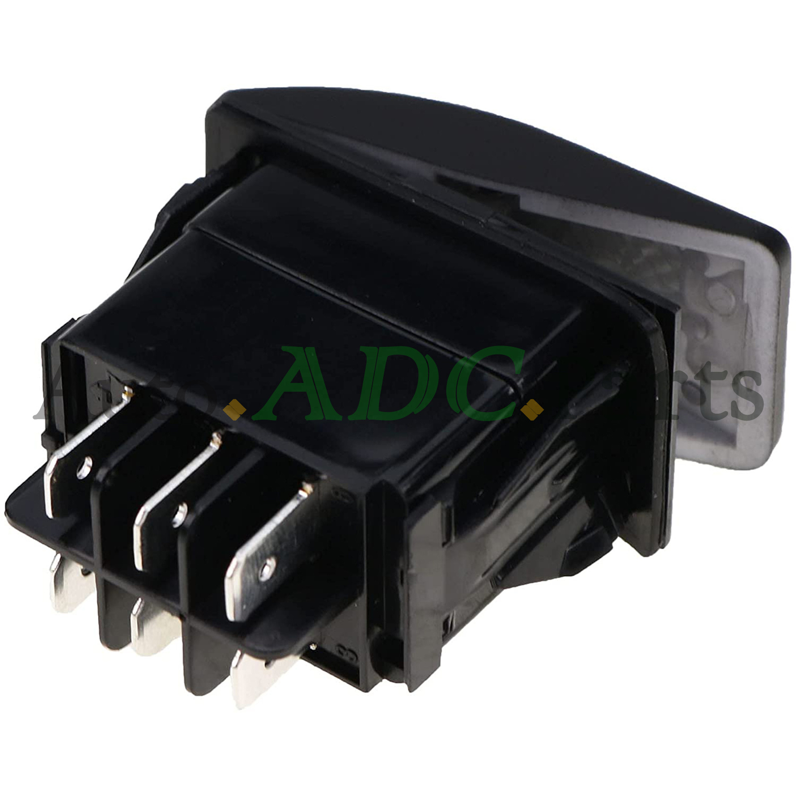 0D4767 Rocker Switch DPDT Spade ON-Off-(ON) for Generac RV Guardian Generator