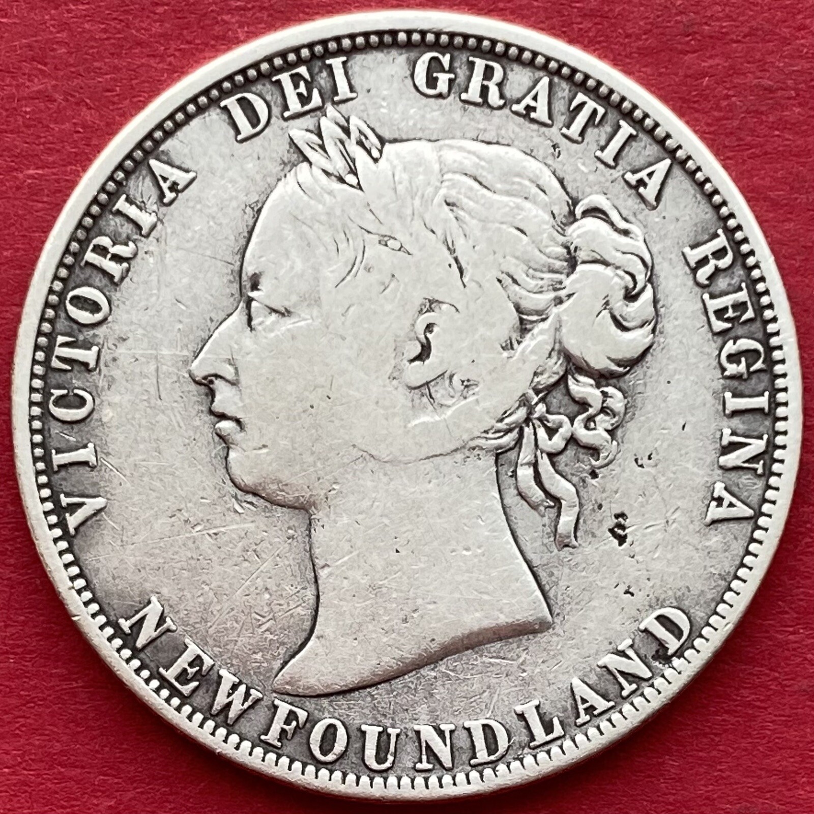 1881 Newfoundland 50 Cents - Fine - Lot#8265