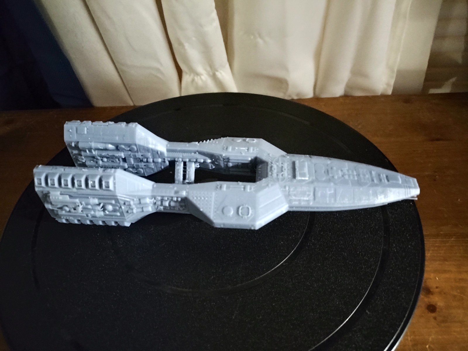 Battlestar Galactica Defender Class 3D Resin Print 8.75" In