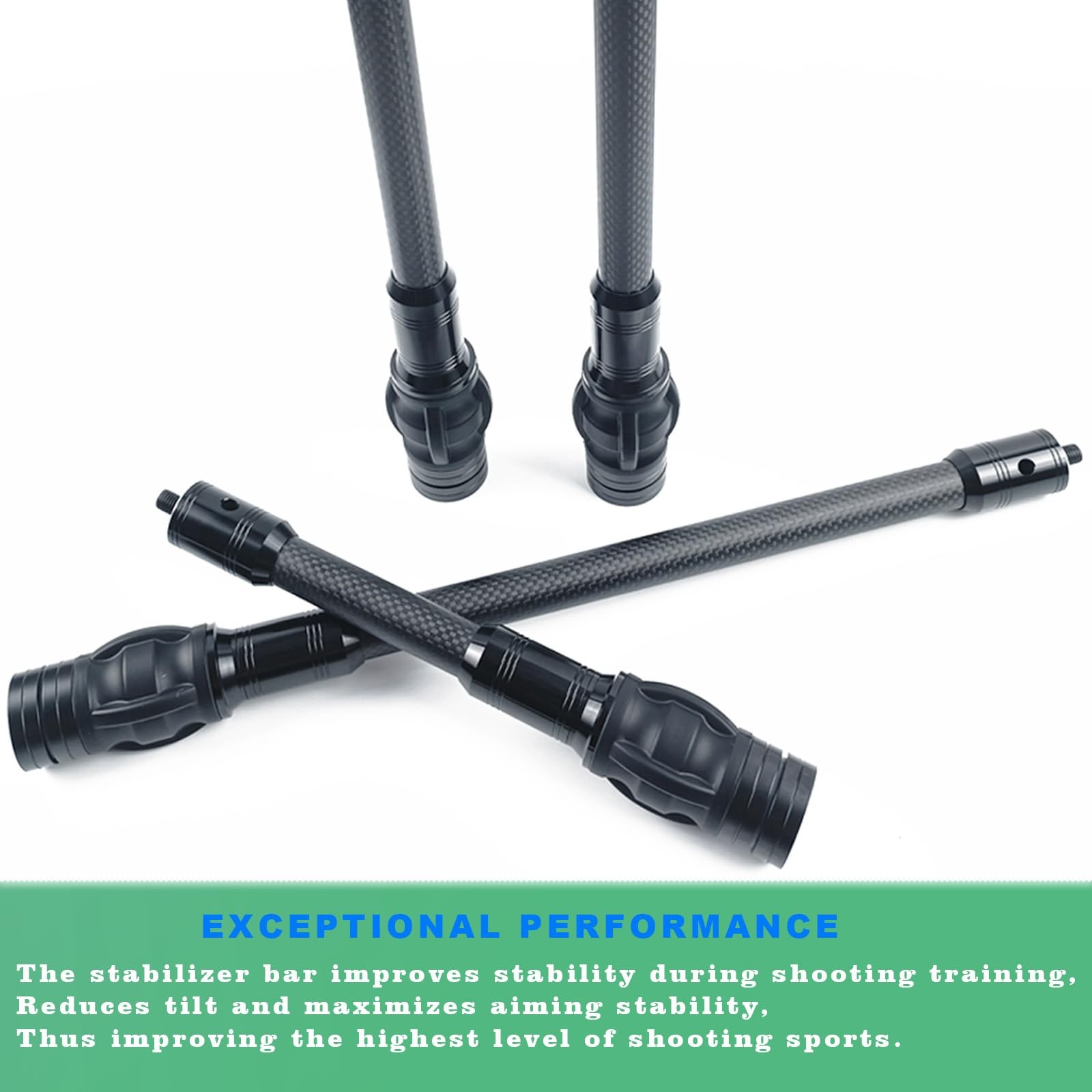 FANOWZUO Archery Compound Bow Stabilizer Quick Disconnect Mounting Adapter– A...