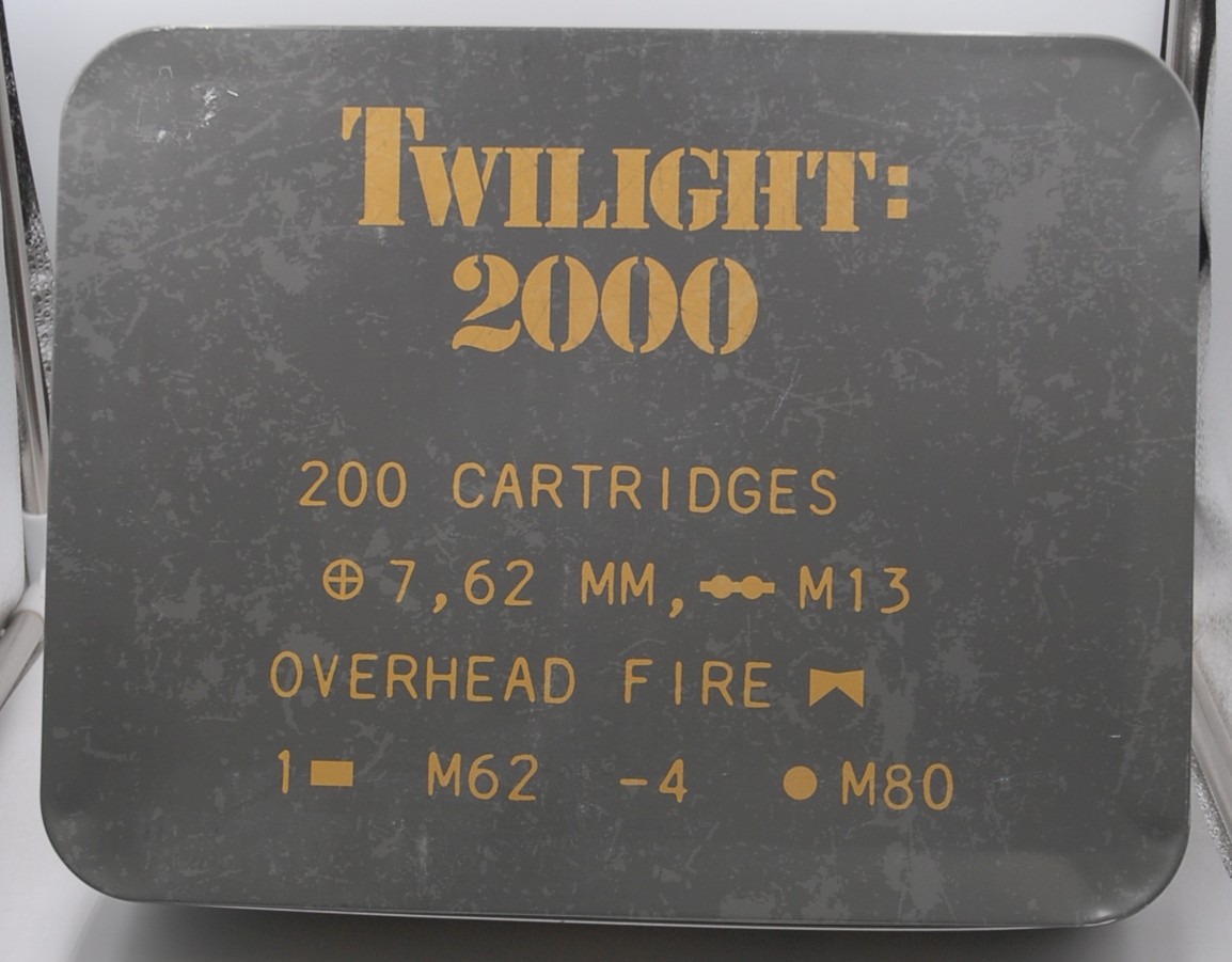 Twilight 2000 Ammo Can Kickstarter Limited Version Complete Staff