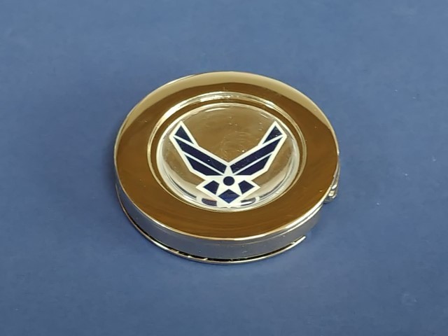U.S. AIR FORCE PURSE HANDBAG HOOK HANGER HOLDER CHROME #225