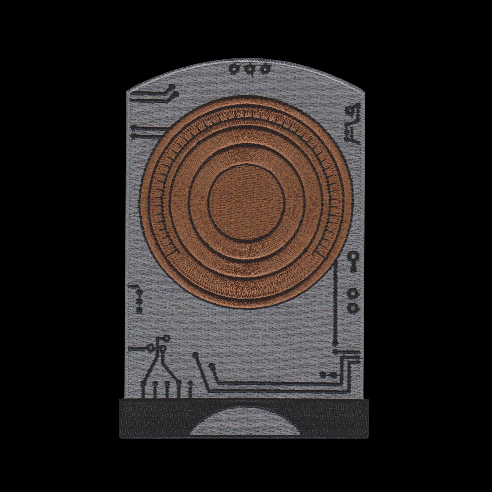 STAR WARS "Rogue One" Death Star Plans Data Card HOPE iron-on embroidered patch