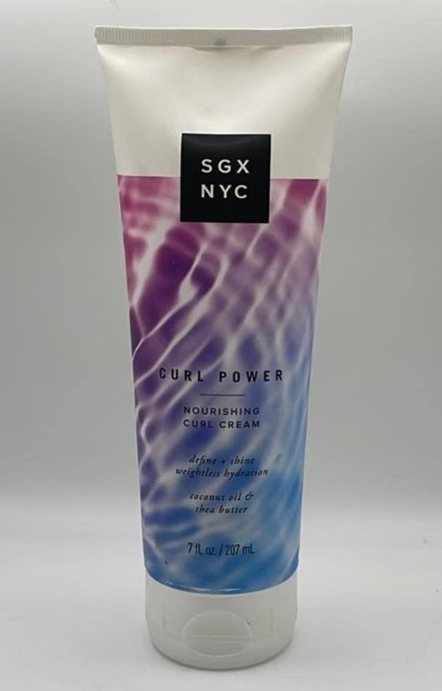 SGX NYC Curl Power Nourishing Curl Cream ~ 7 FL OZ ~ Define + Shine ~ READ