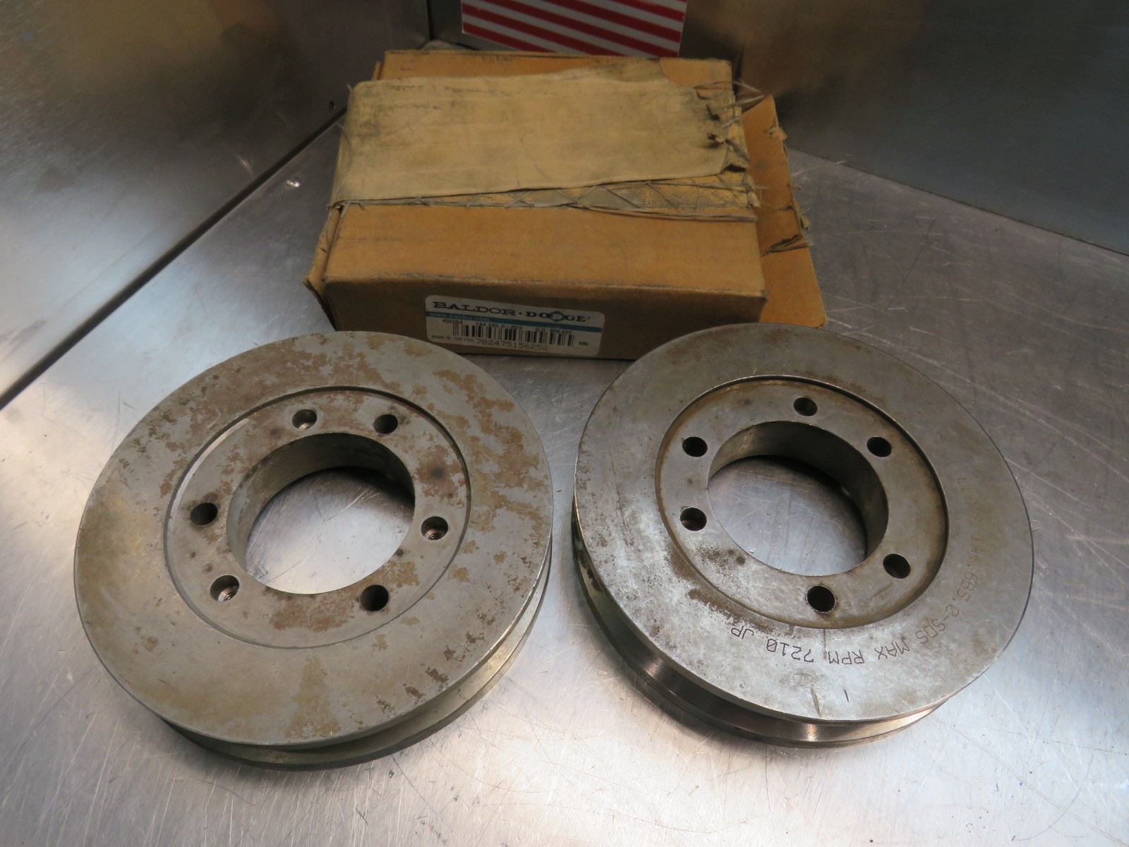 Dodge 1A4.6B5.0-SDS Sheave 455554 (Lot of 2)