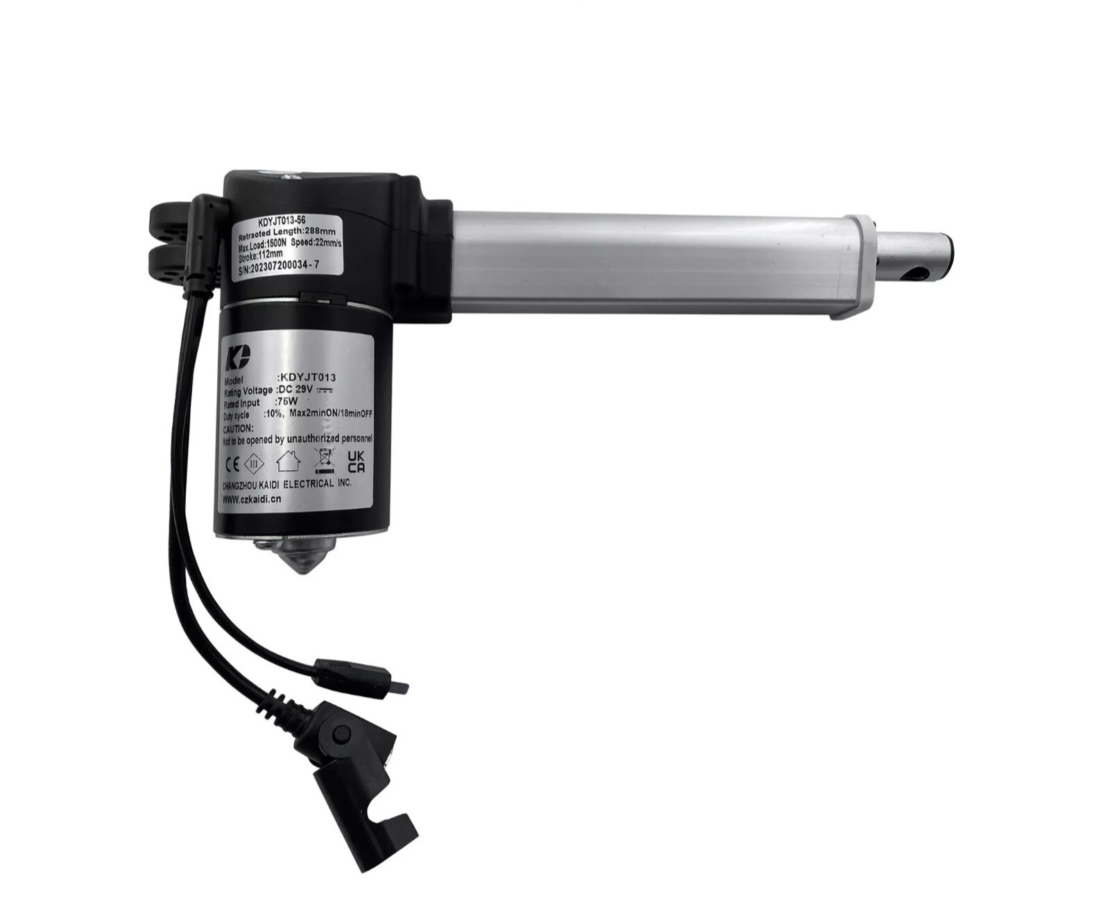 KDYJT013-56 Kaidi Motor Power Recliner Lift Chairs Linear Actuator Replacement