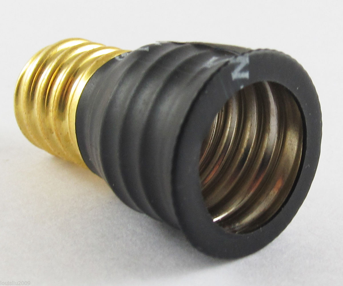 E14 to E17 Candelabra Base Socket LED Light Bulb Lamp Adapter Converter Holder