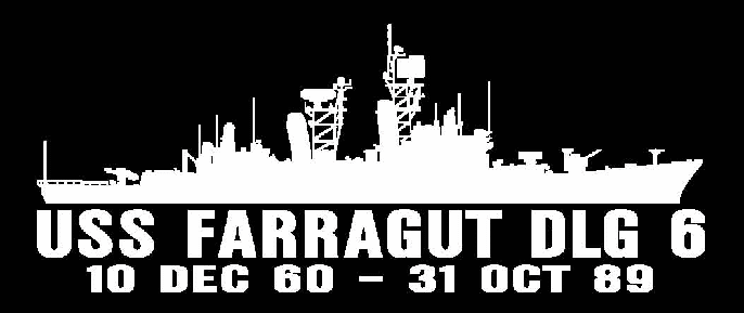 USS FARRAGUT DDG 37 DLG 6 Silhouette Decal U S Navy USN Military