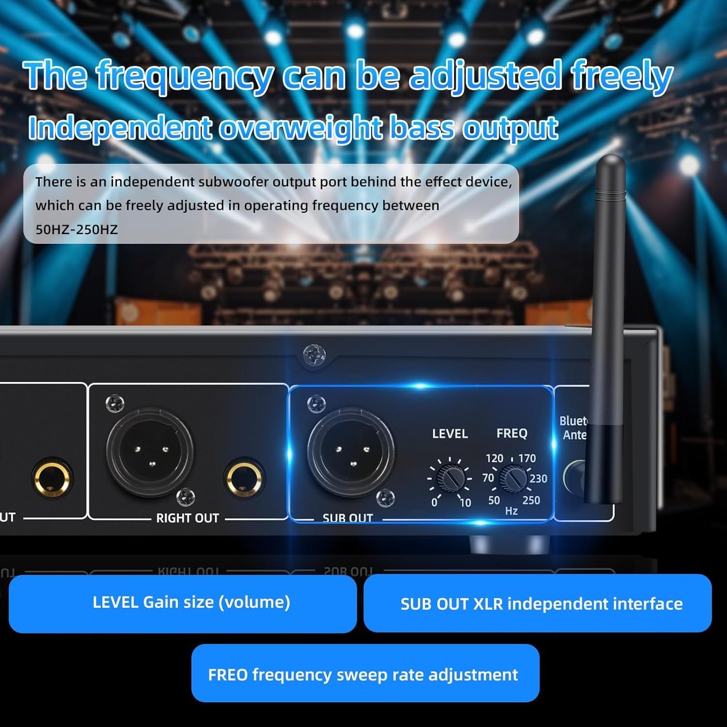 Home Audio Equalizer 31-Band Digital Spectrum Analyzer Sound mixer