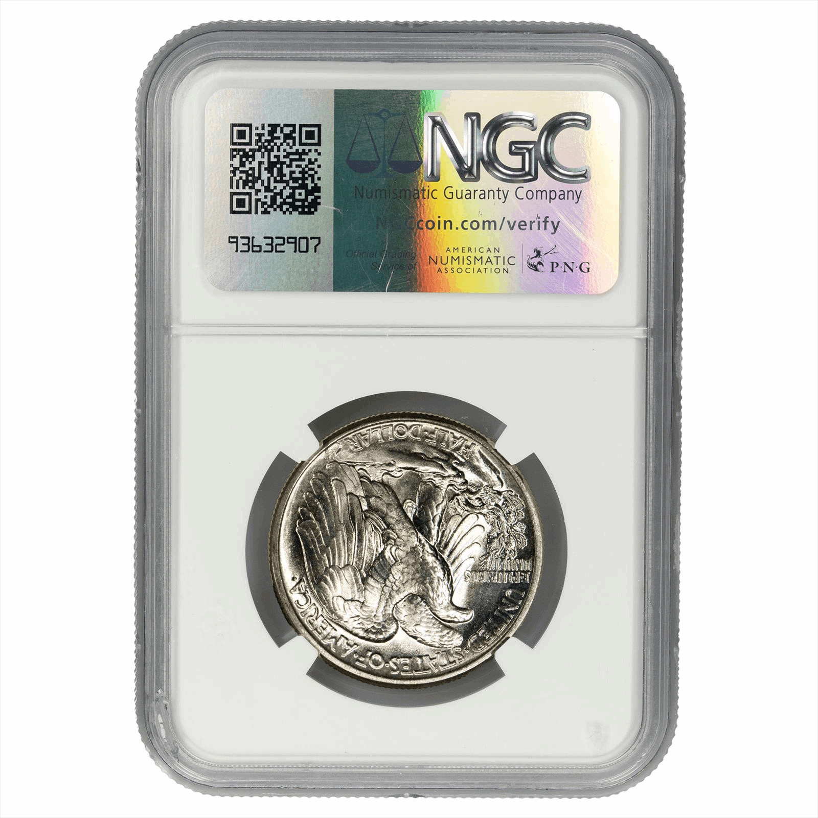 1941 Walking Liberty Half Dollar 50C NGC MS 67