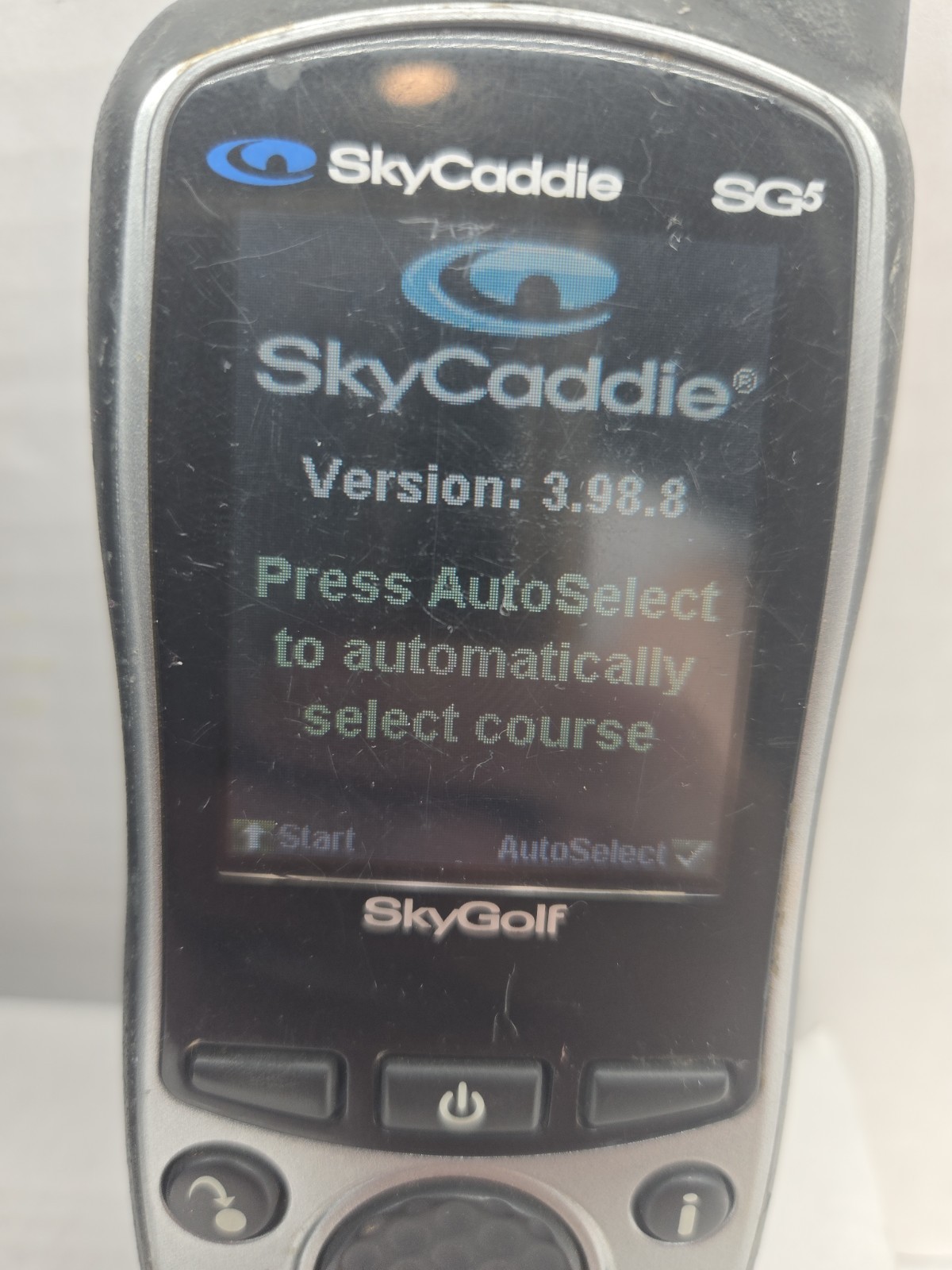 Sky Caddy Golf Cart  SG5 GPS System Works With Case - Read