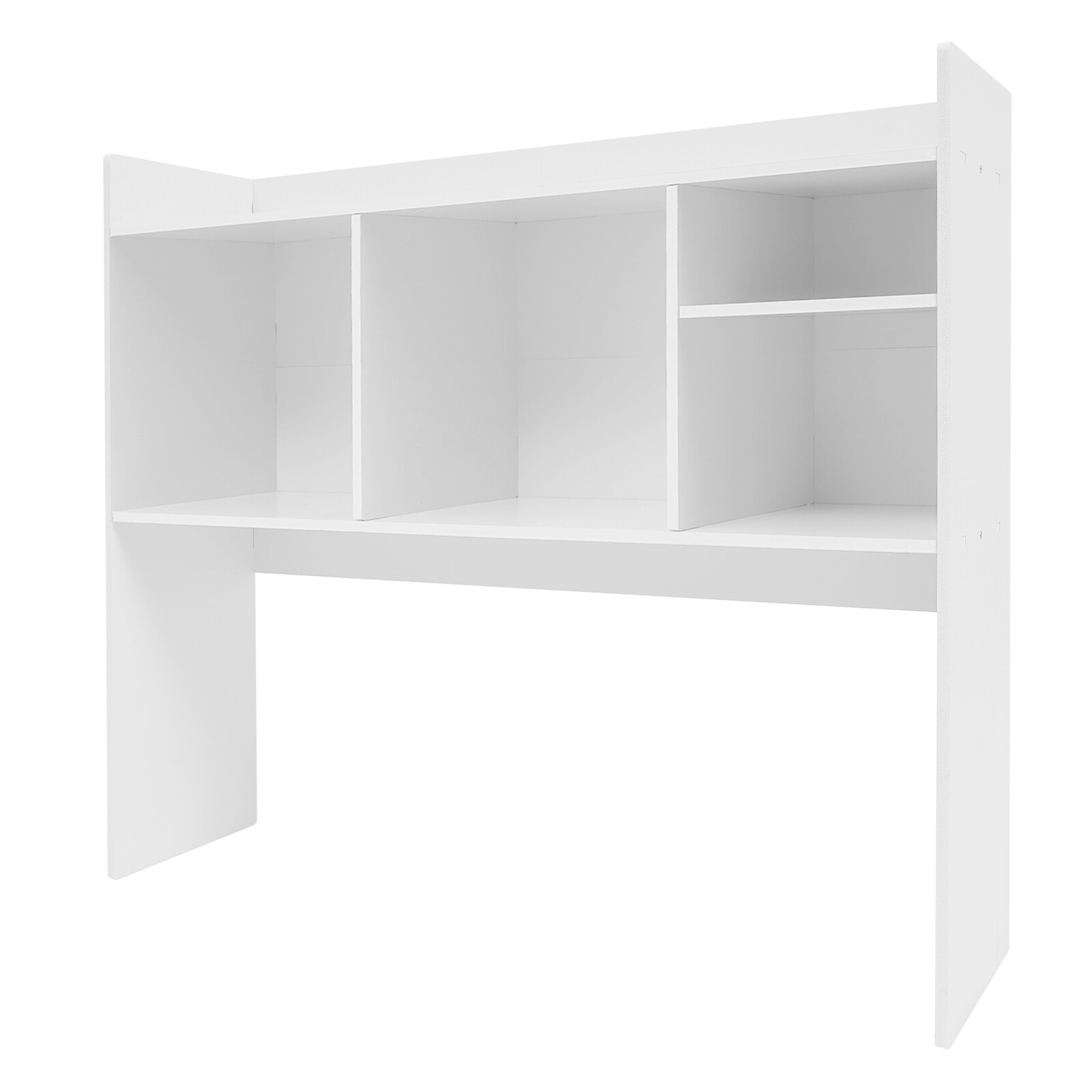 6 Grids Desk Bookshelf Desktop Storage Organizer Display Shelf Rack Dorm Office