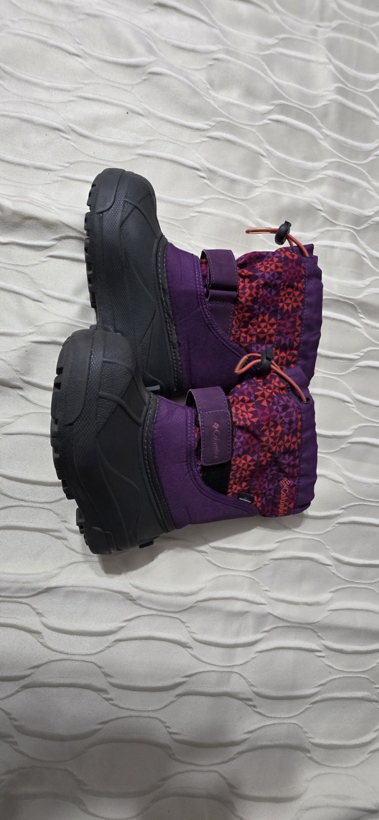 Columbia Powderbug Winter Boots Size 10 Kids