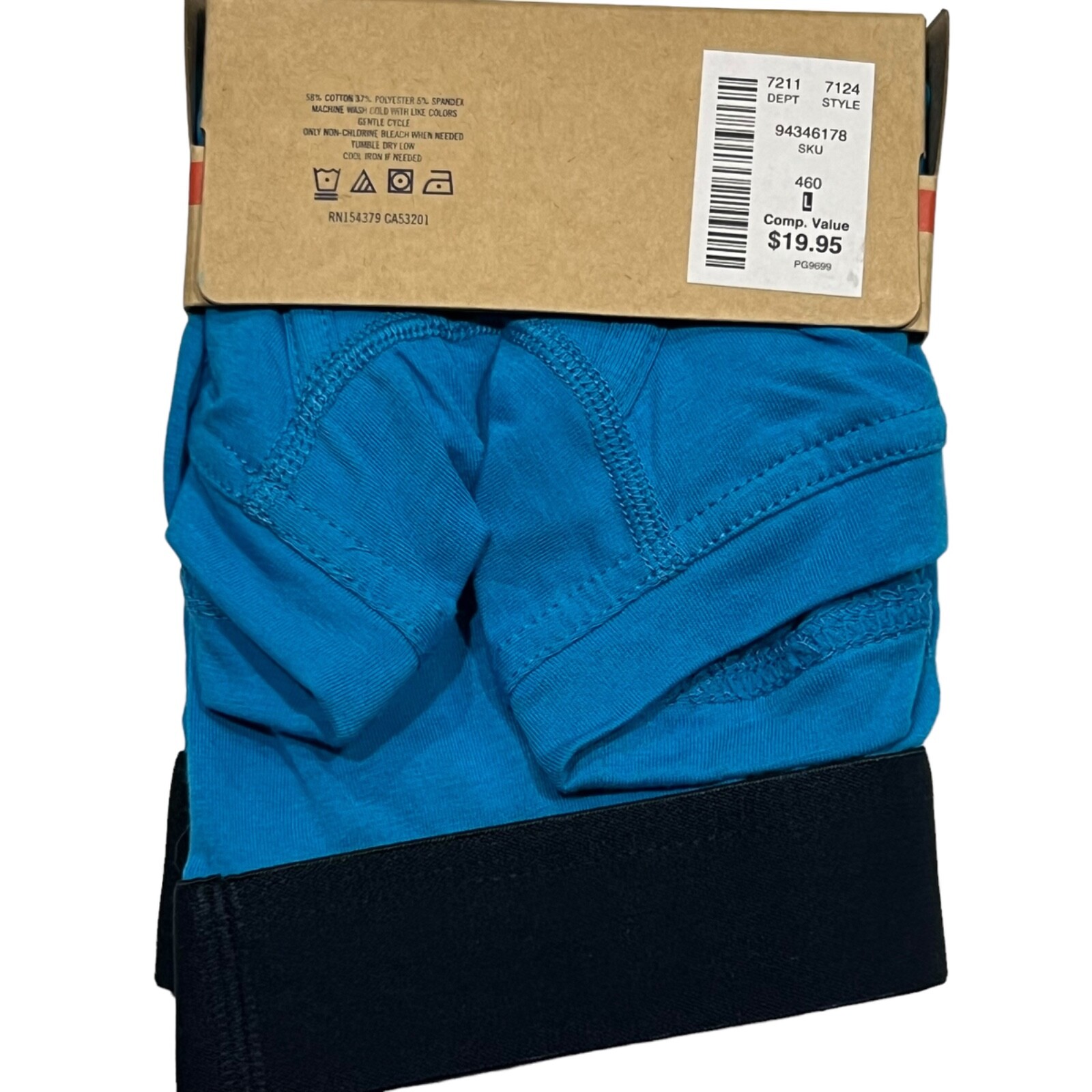 NWT AEROPOSTALE Knit Trunk Underwear Sz S-M-L Blue #A4