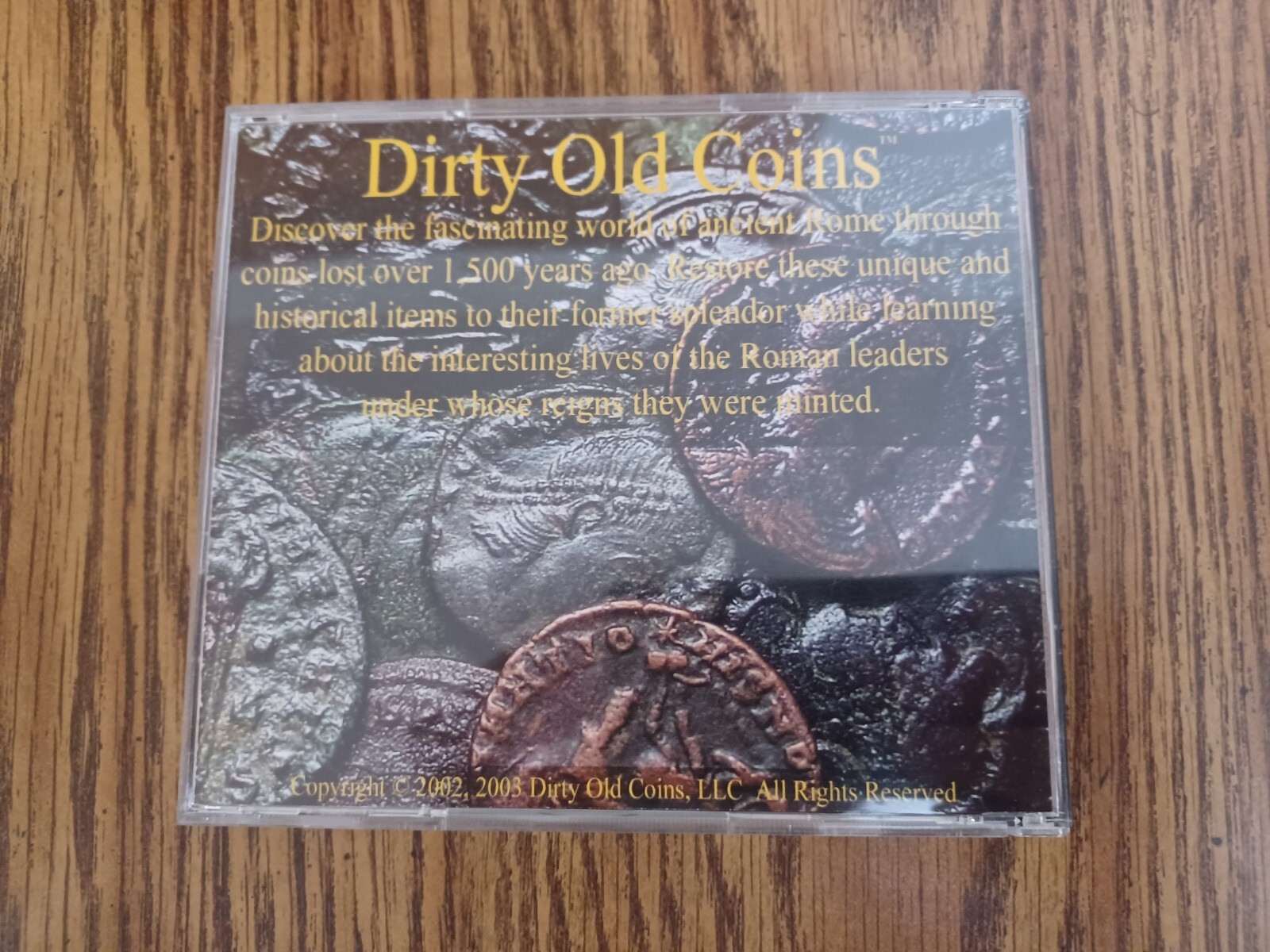 Dirty Old Coins: Cleaning Instructions & Coin Image Database CD-ROM 2003