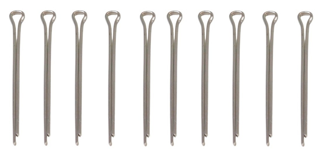 Cotter Pin 3/32 X 1-1/2 Grade 18-8 A2-70 304 Stainless Steel McMaster-Carr (10)