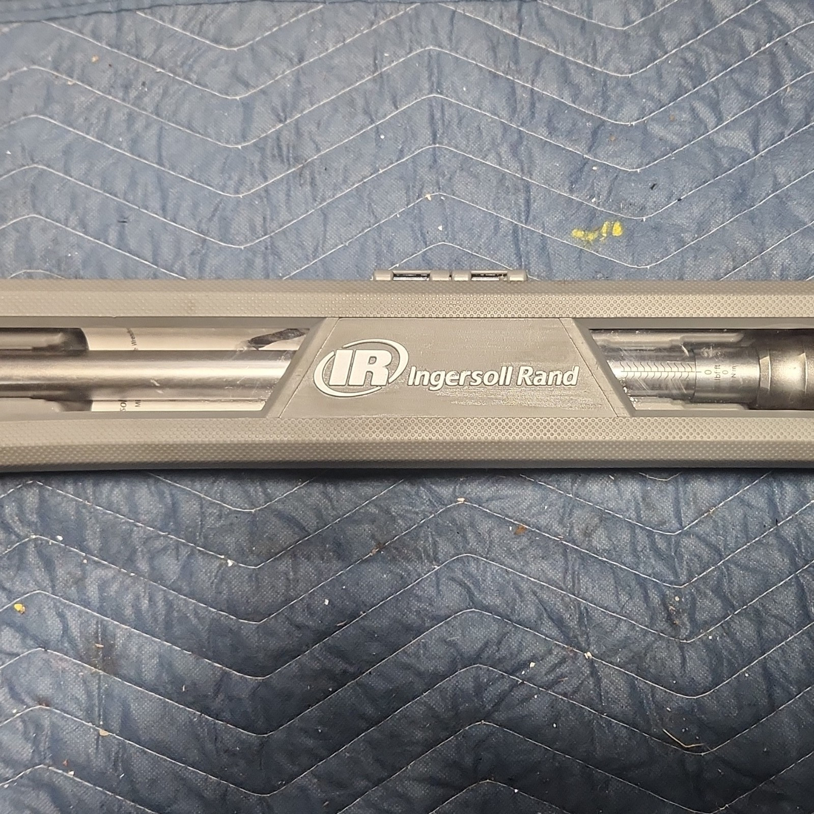 Ingersoll Rand 1/2in Drive Micrometer Ratcheting Adjustable Torque Wrench Case