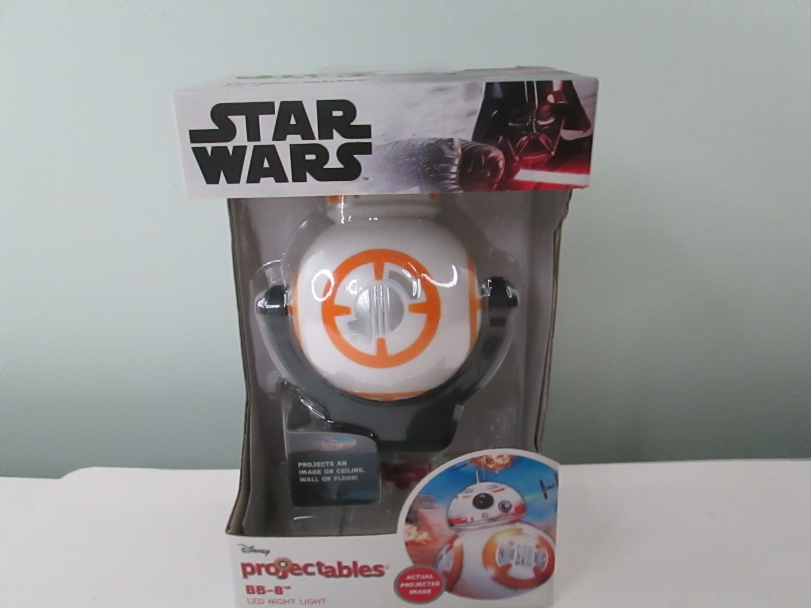 Star Wars BB - 8 Projectables LED Nightlight 43738 Disney Jasco NIB