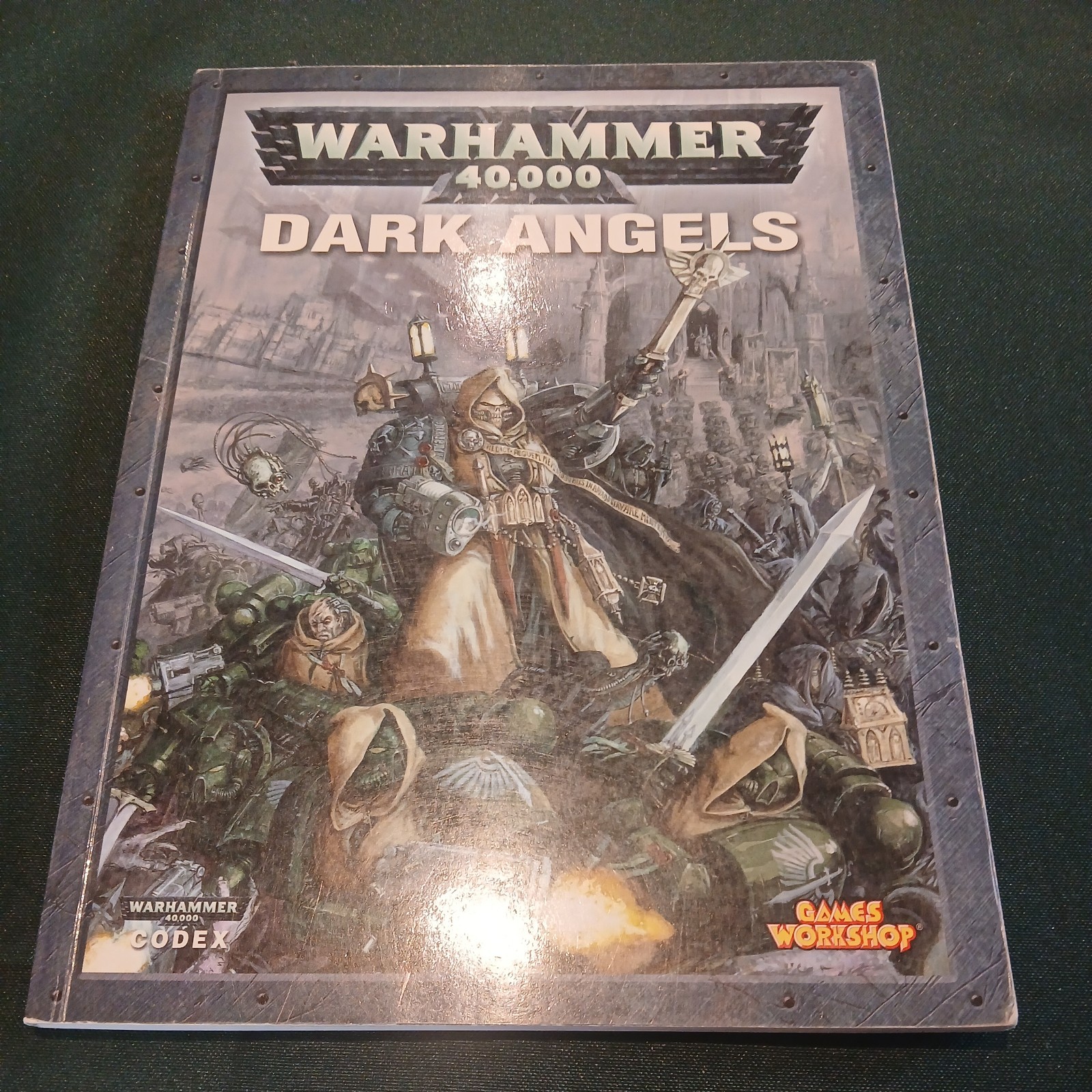 Dark Angels Codex - 4th Edition - Paperback - Warhammer 40k GW Signed Jervis Jo.