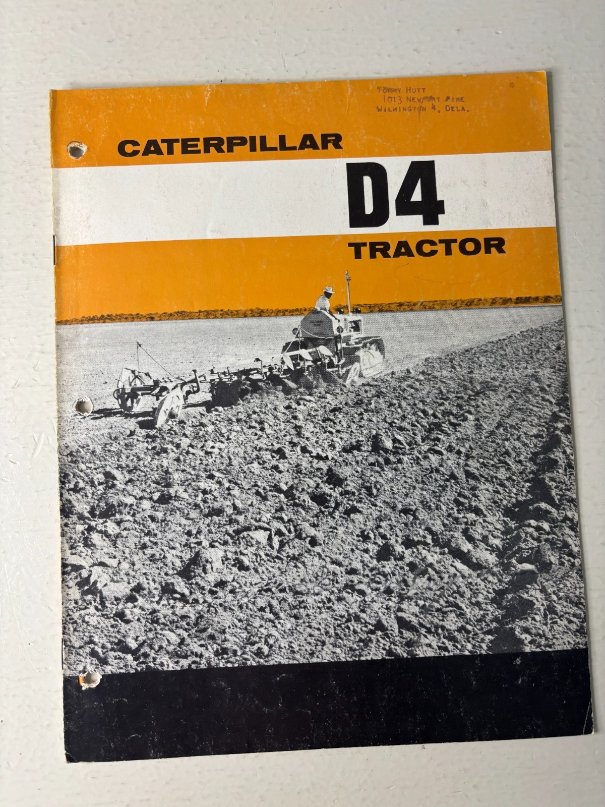 1956 Caterpillar D4 Tractor Sales Brochure 15 Pages Original VTG