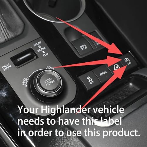Auto Start Stop Eliminator for 2022 Highlander Easy to Install | Engine Auto