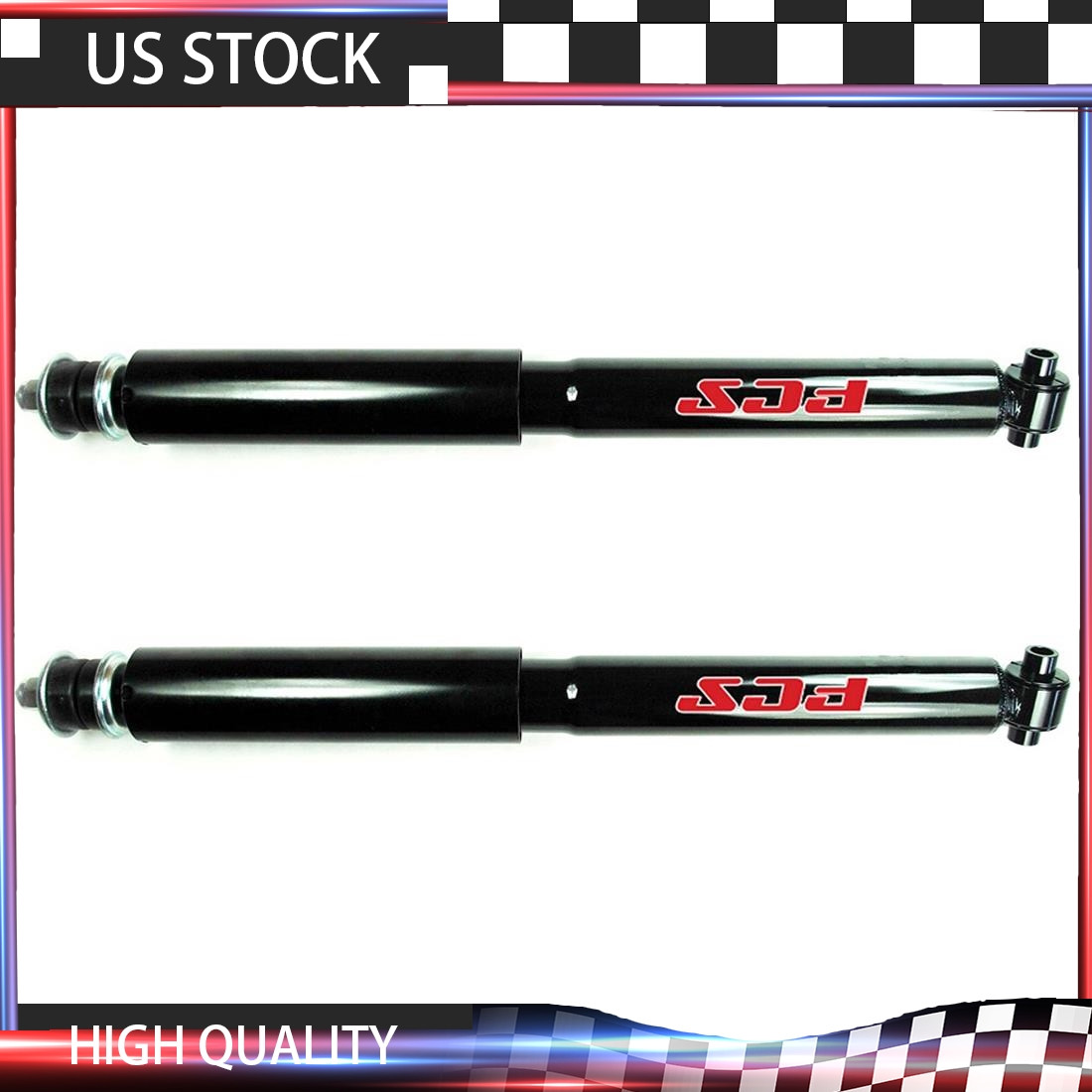 Premium Quality OE Rear Shocks for 2005-2014 Ford Mustang Lifetime Warranty