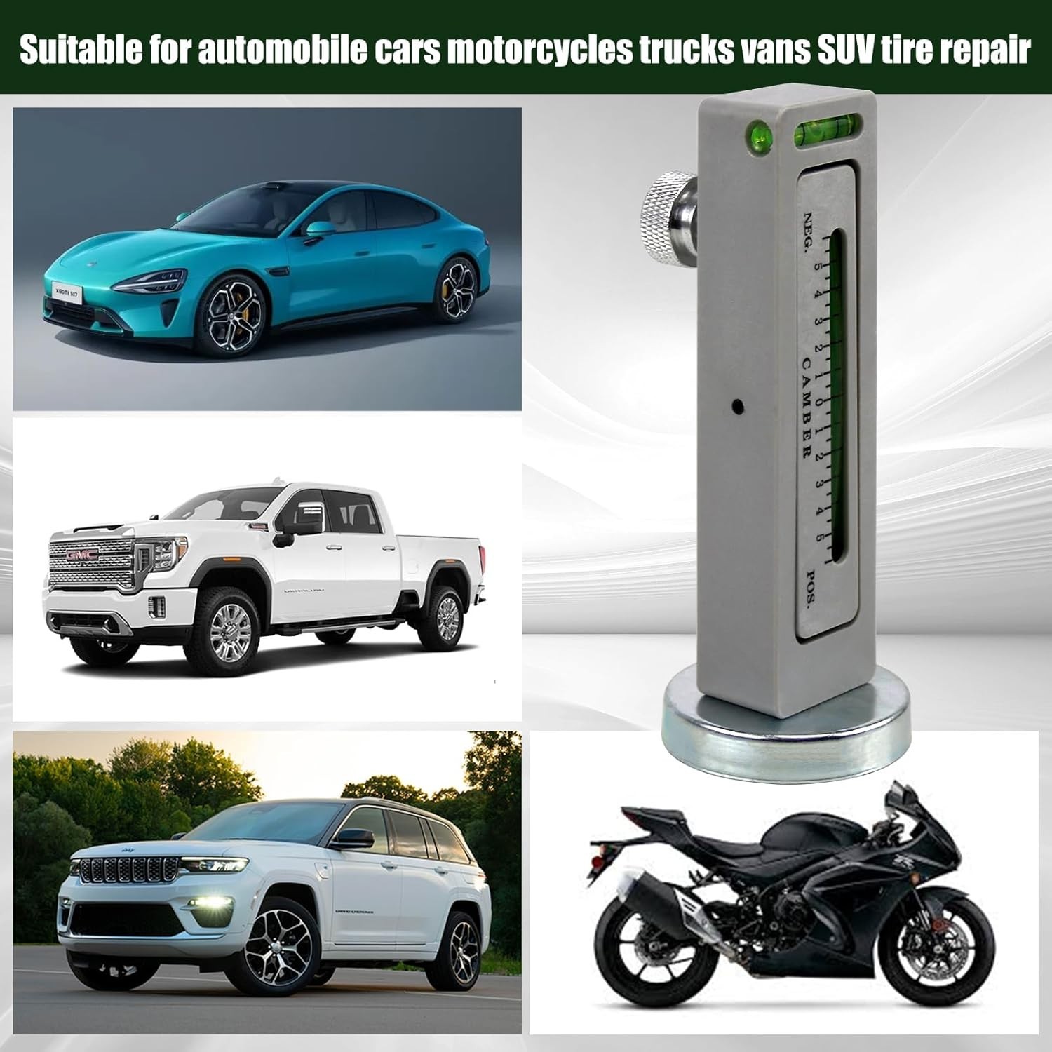 Magnetic Wheel Alignment Gauge Camber Caster Tool