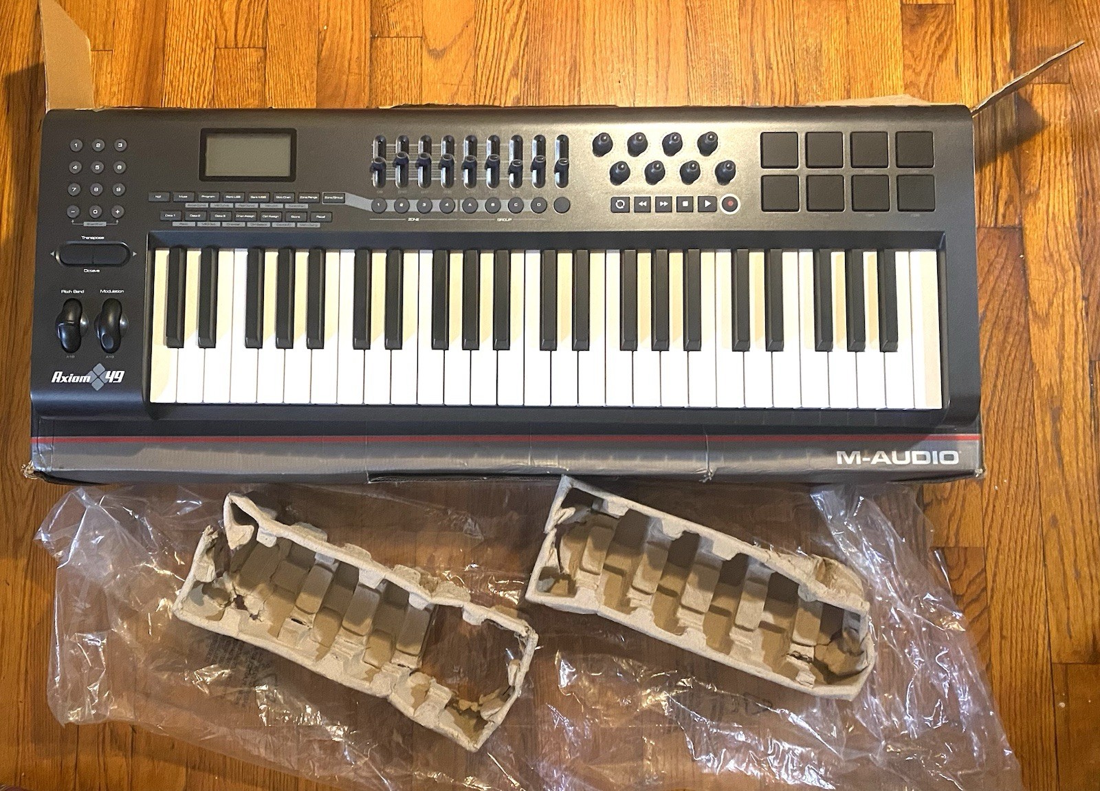 M-Audio Axiom 49 Key USB MIDI Keyboard Controller - Black