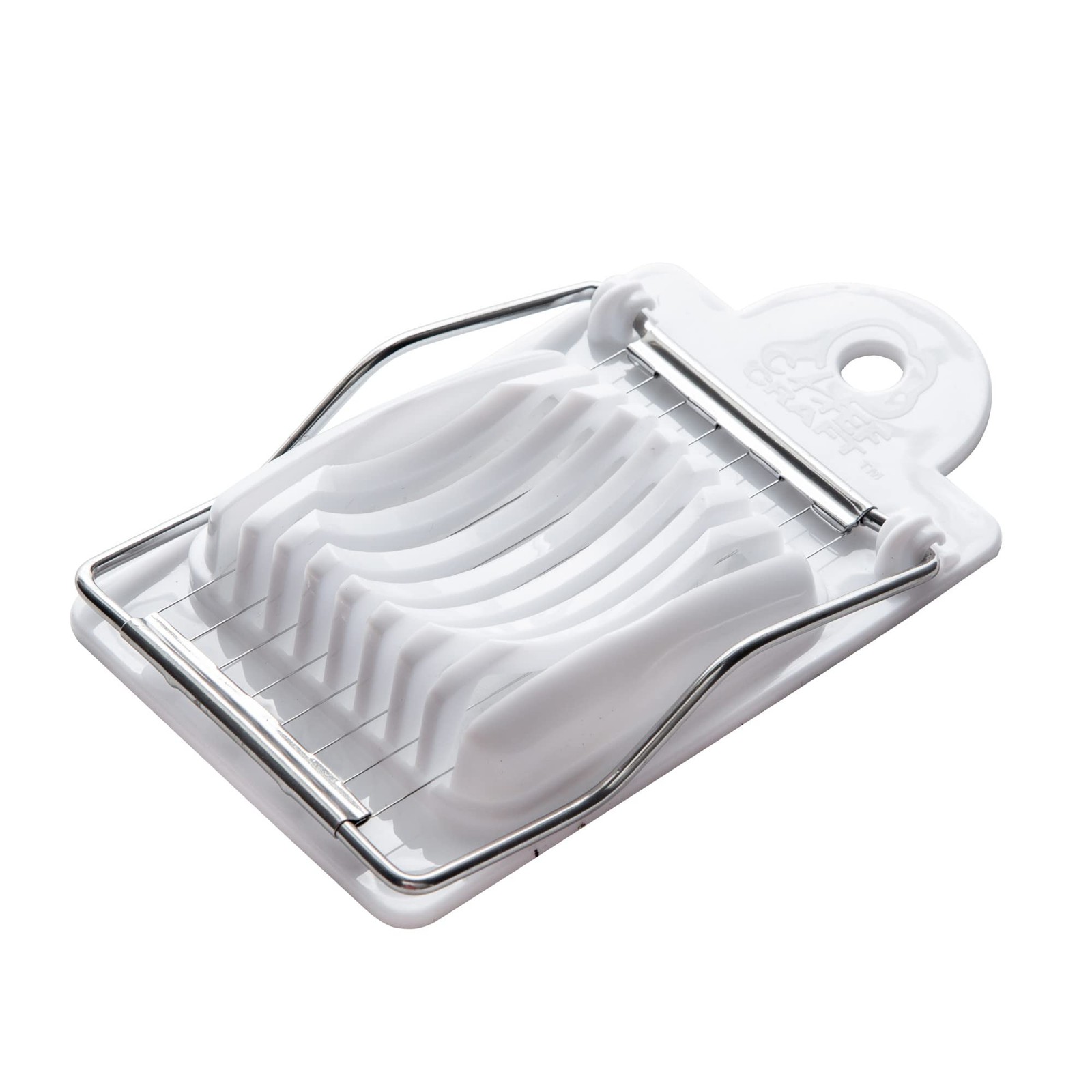 Chef Craft Stainless Steel Basic Plastic Egg Slicer Multicolor 7 Inch Functional