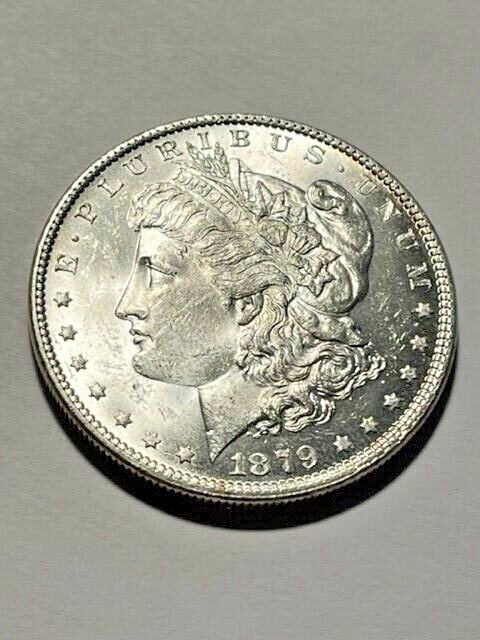 1879-P Morgan Silver Dollar Unc++ #19178ah