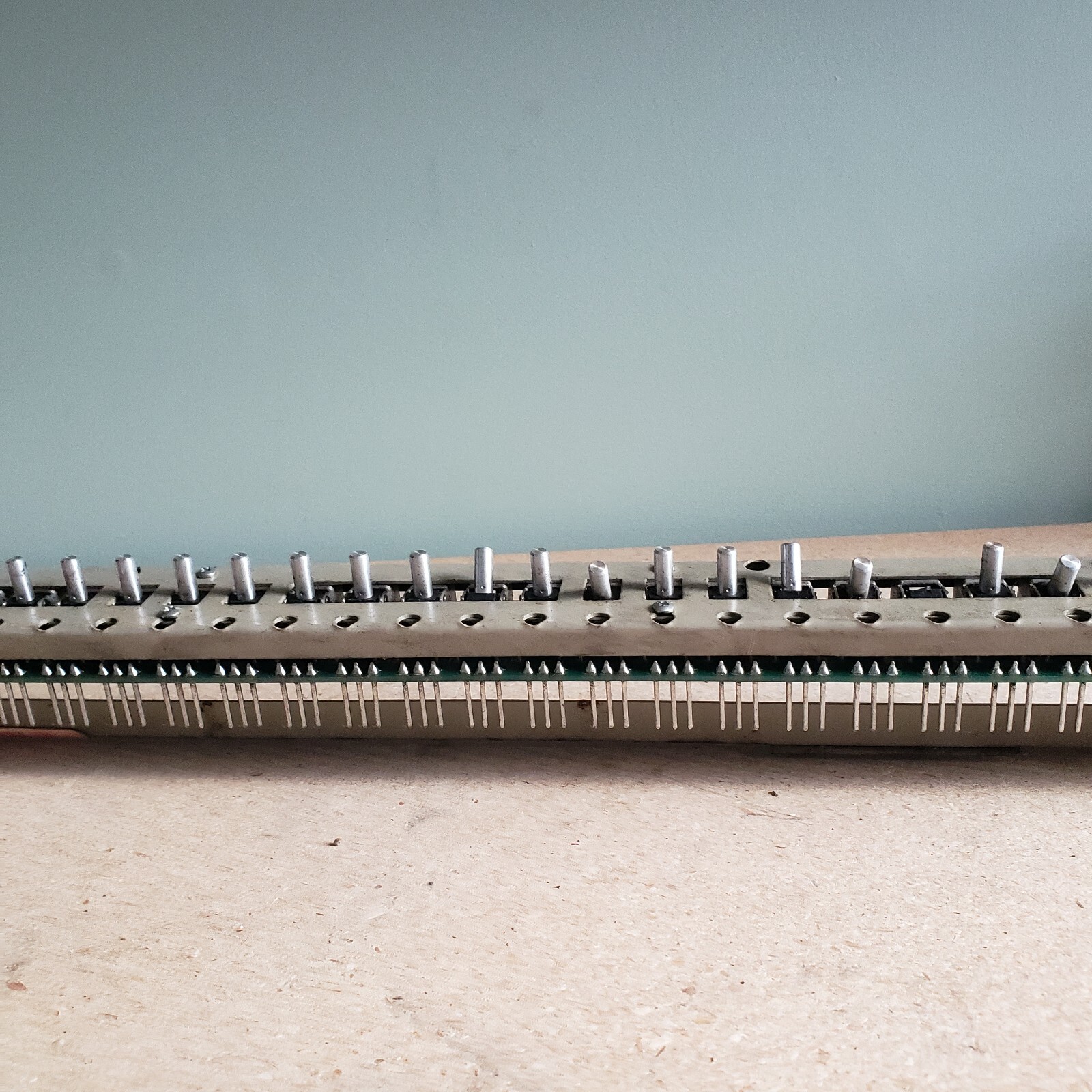 Panel Of 3 Position Switches Synth Audio