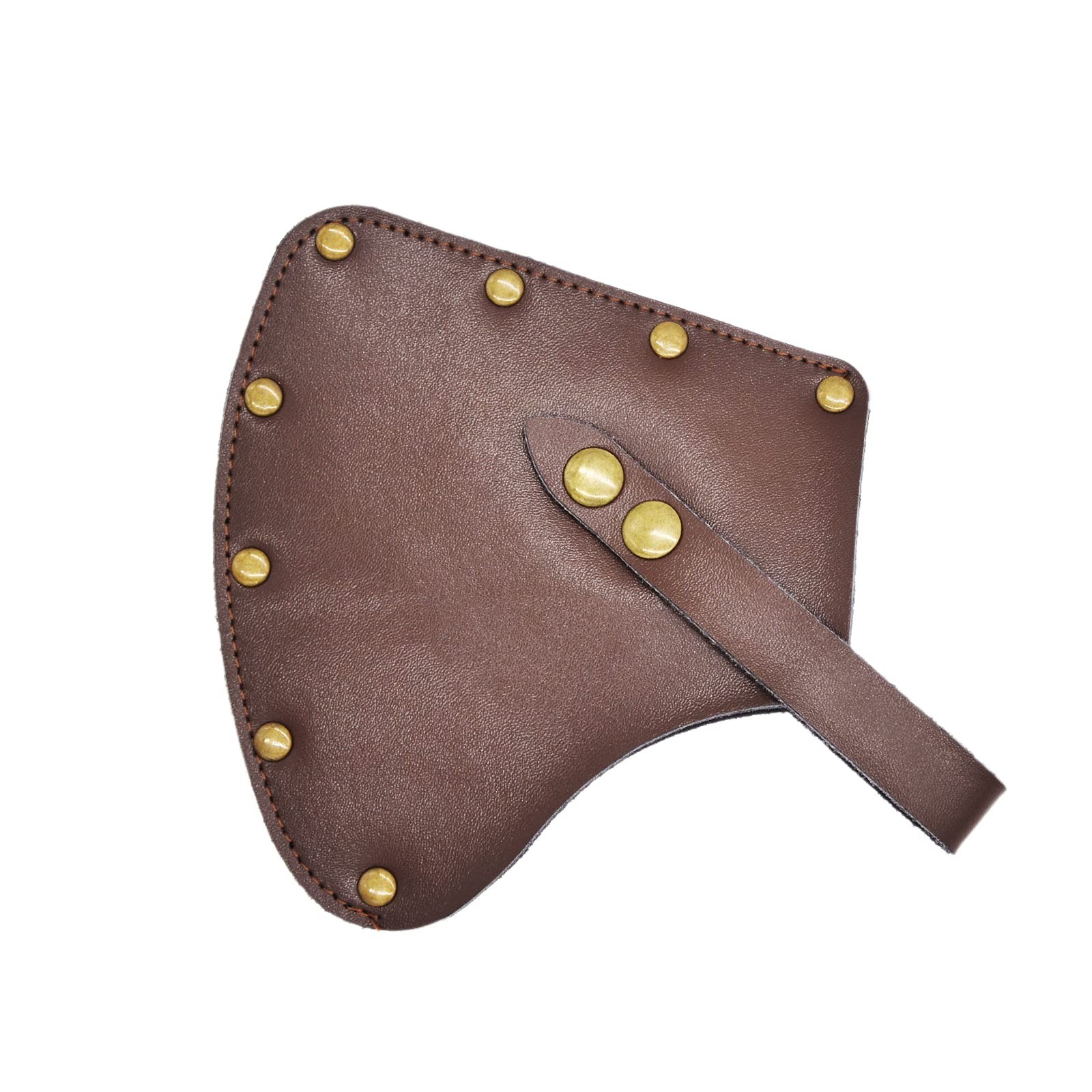 MOCOST Leather Axe Sheath Adjustable Hatchet Cover Protector Case Cover Campi...