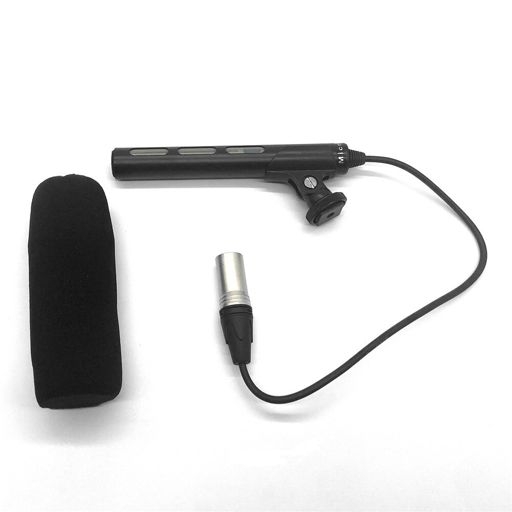 DSLR Camera Microphone for ECM-XM1 Camera Condenser Video Interview Microphone
