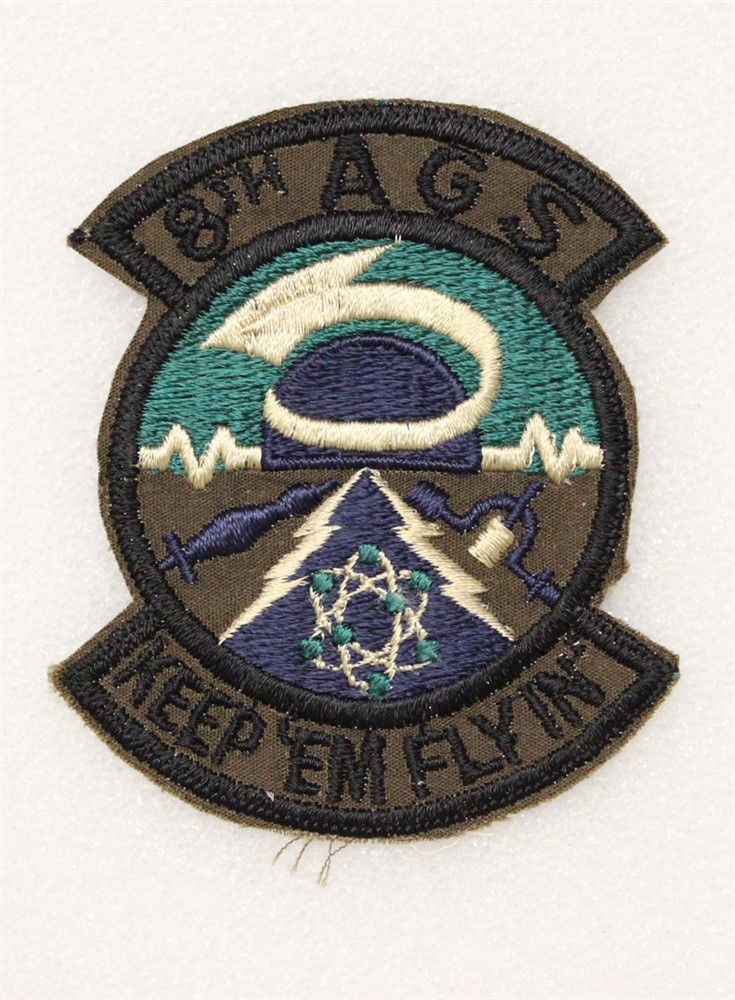 USAF Air Force Patch 4385: 8th Aircraft Generation Squadron - subdued