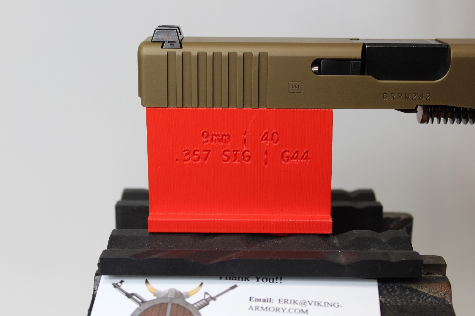 Glock 19 | 17 | 22 and more! Slide Vise Block - 3D Printed (Read Description)