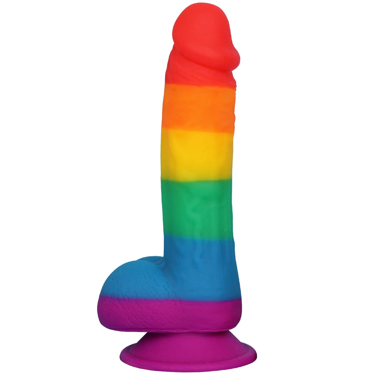 Realistic Dildo for Adult Sex Toys Liquid Silicone Material Strong Suction Cu...