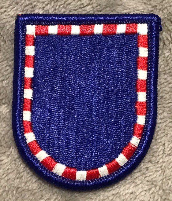 US Army 82nd Airborne Div, 1st Bde CT, 127th Bde Engineer Bn Beret Flash Patch