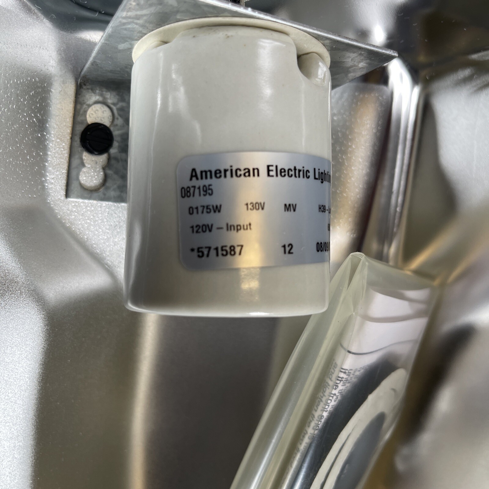 American electric lighting Pole Light, 571587, Does Not Include Bulb