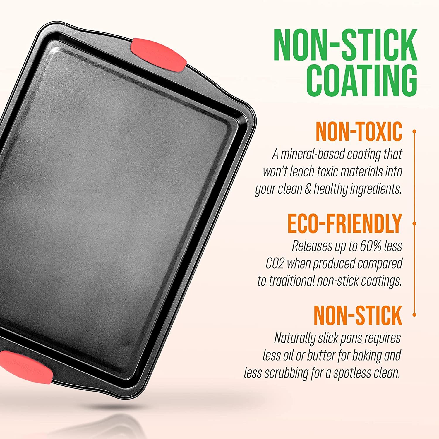 Nutrichef BKNCSBS3SMEDCS Medium Cookie Sheet