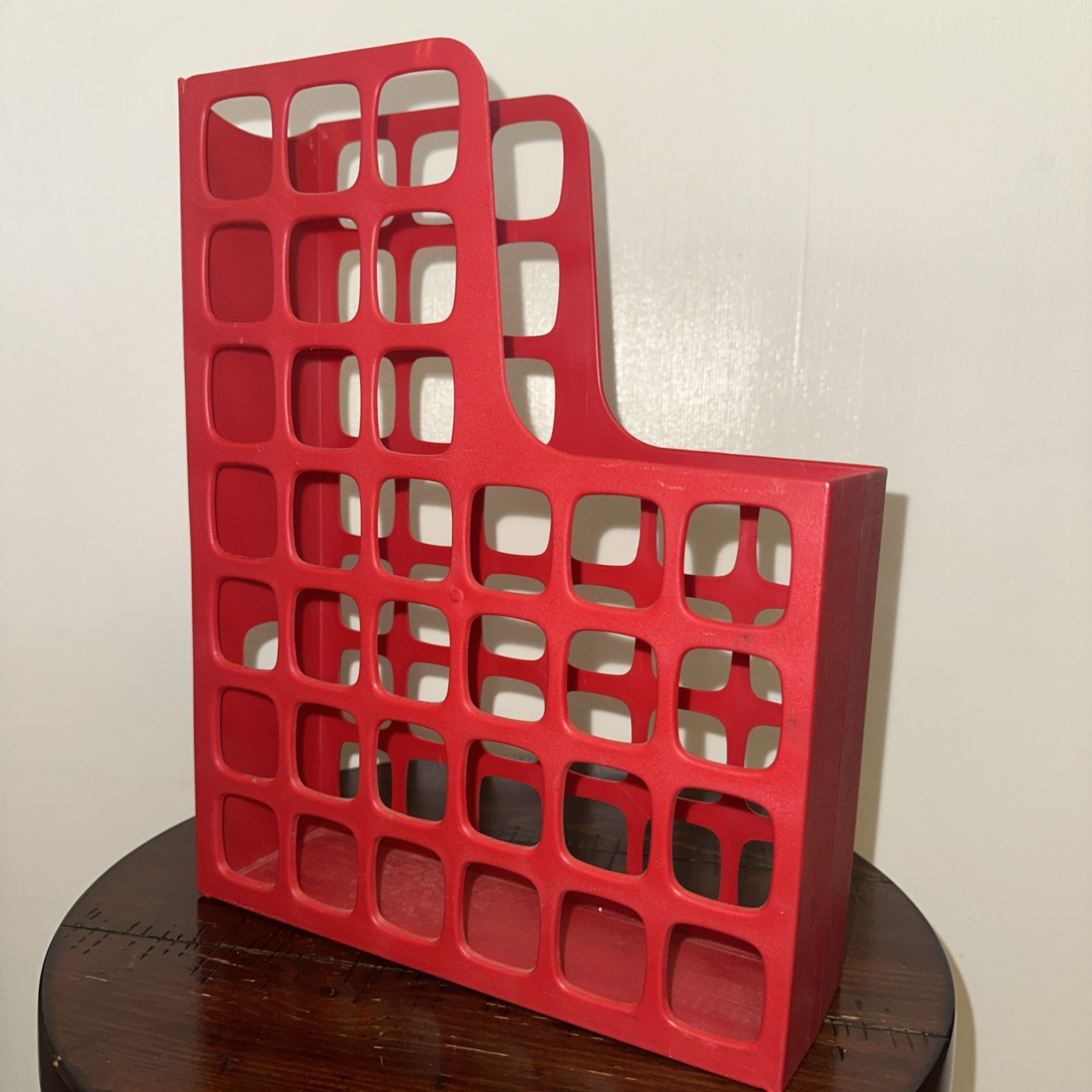 Oxford Deco File Holder Magazine Organizer Vintage Read