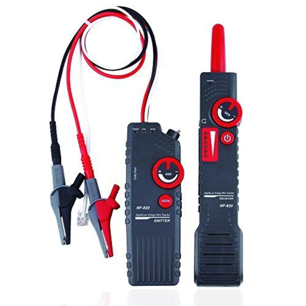 NF-820 Underground Wire Locator High Low Voltage Cable Finder Tracker Tester