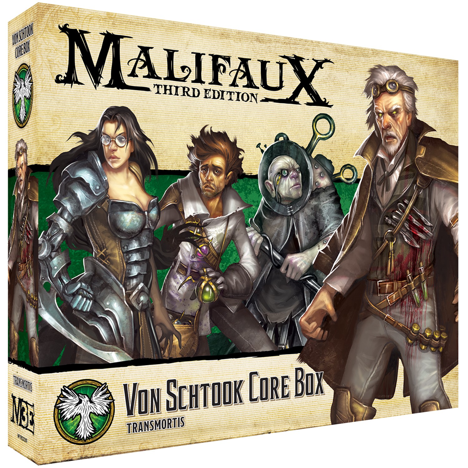 M3E Von Schtook Core Box - Malifaux Resurrectionists Miniatures Set