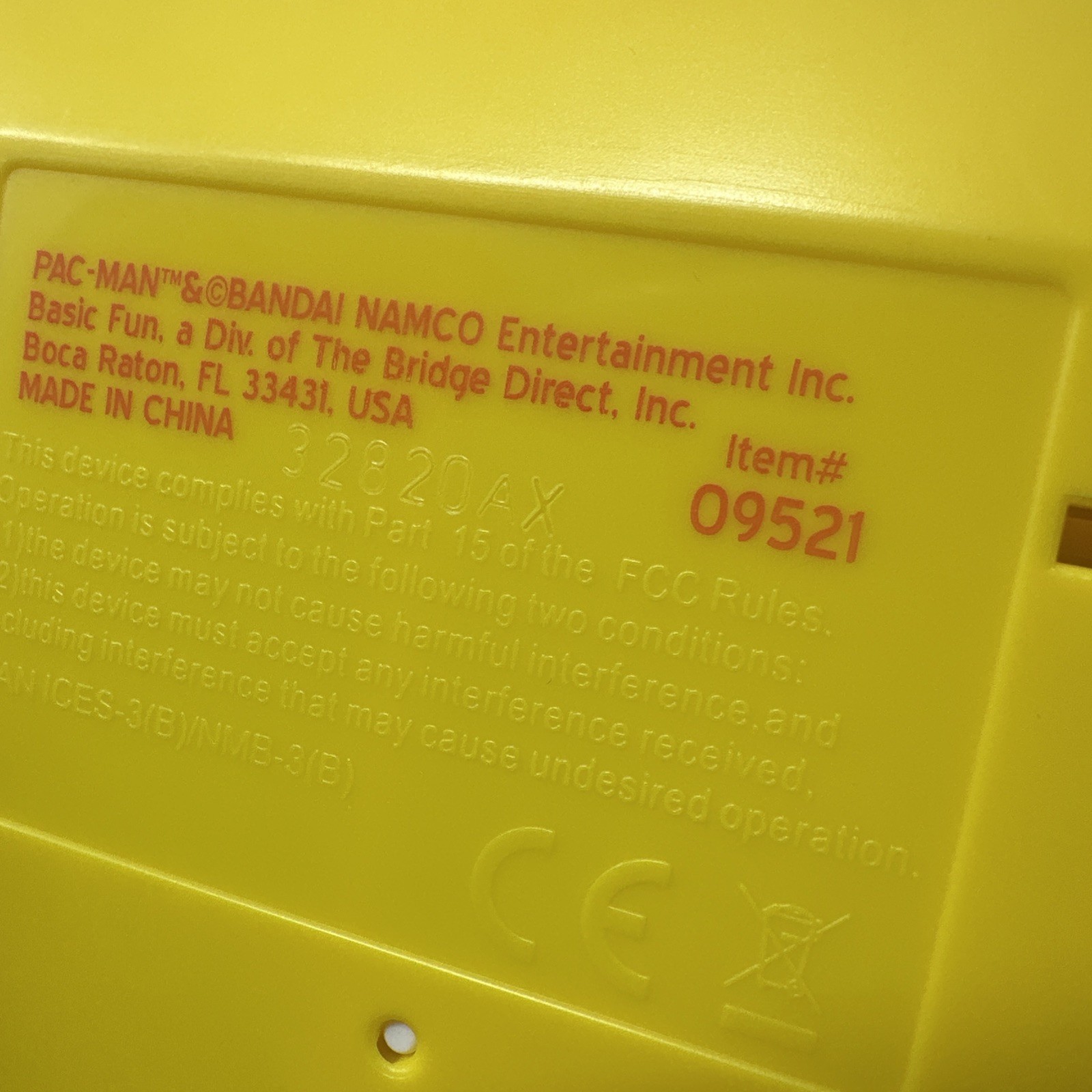 Pac-Man Retro Mini Arcade Machine Bandai Namco - Tested Model 09521