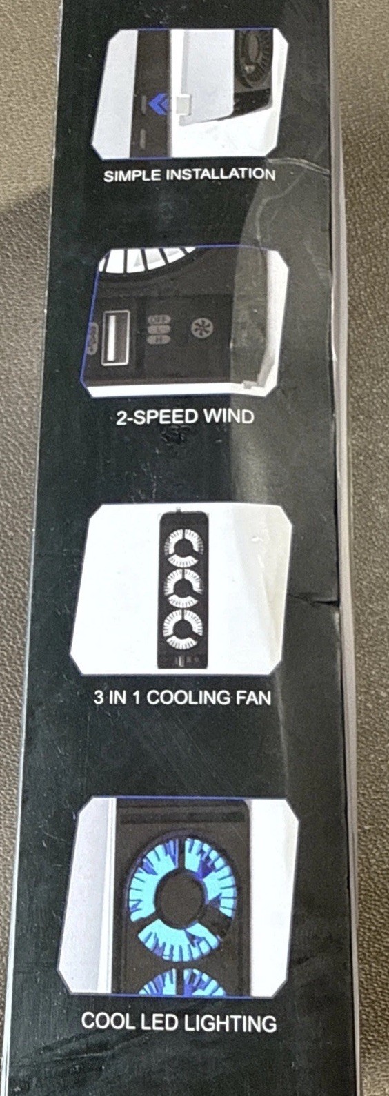 PS5 Cooling Fan with Led Light,Quiet Efficient Cooling